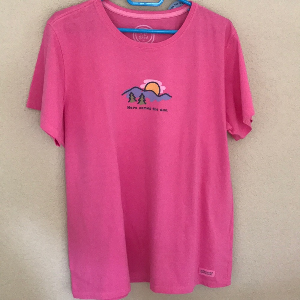 Life is good t shirt